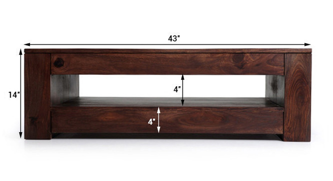 Elisa Coffee Table (Mahogany)